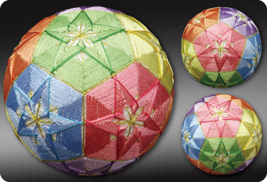 おひとつ限定の作品てまり「八」