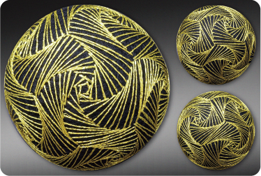 おひとつ限定の作品てまり「七」