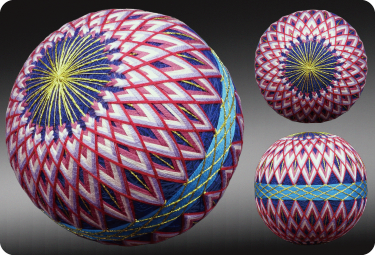 おひとつ限定の作品てまり「二」