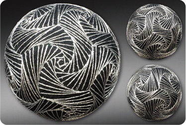 おひとつ限定の作品てまり「六」