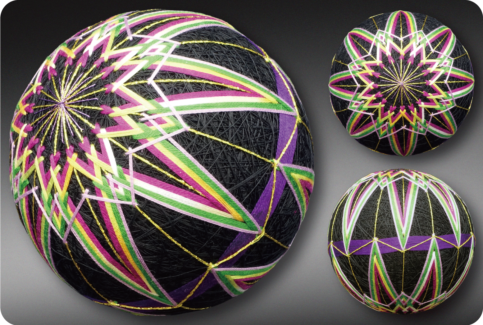 おひとつ限定の作品てまり「れそ」のイメージ